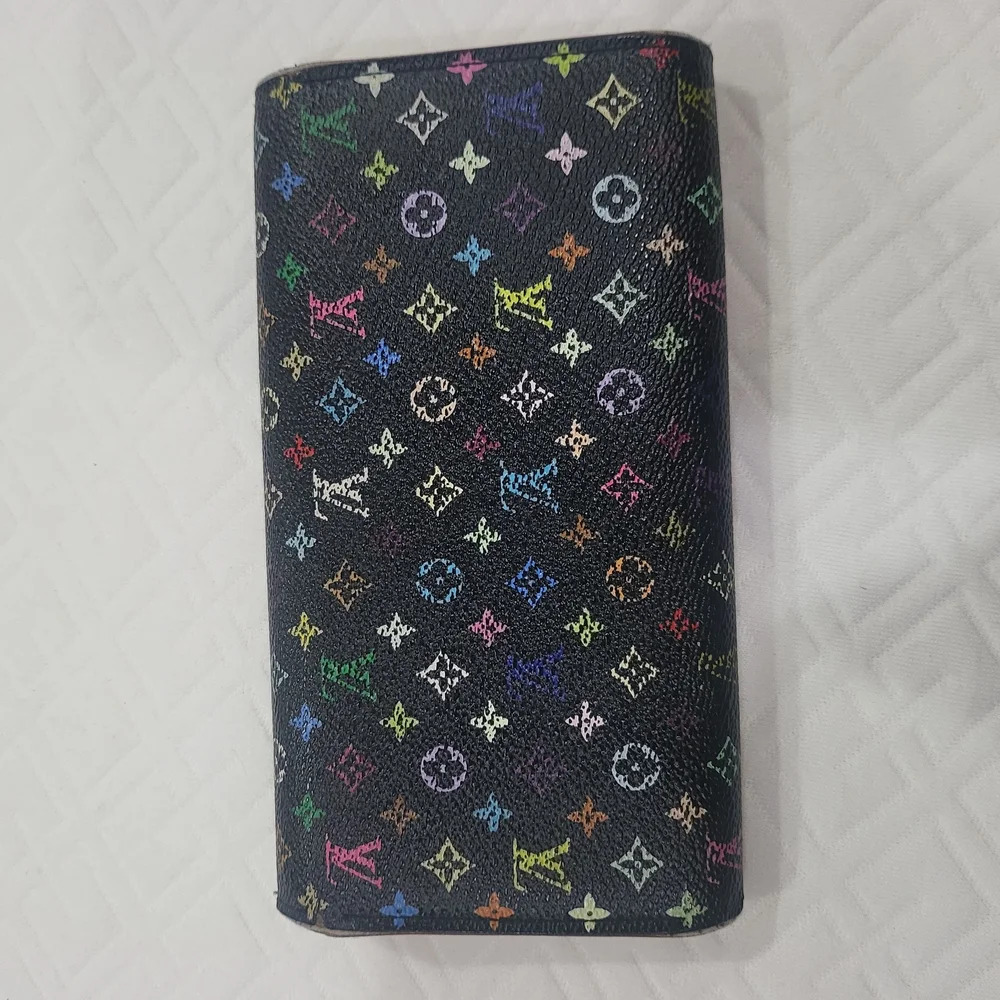 Louis Vuitton, Pre-Loved Takashi Murakami Long Wallet - Picture 2 of 12